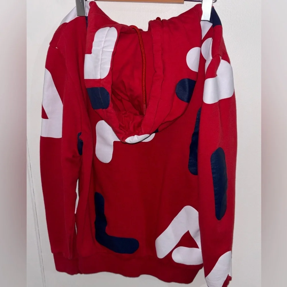Authentic Fila Red, White, and Blue Men's Sweater - Picture 2 of 5